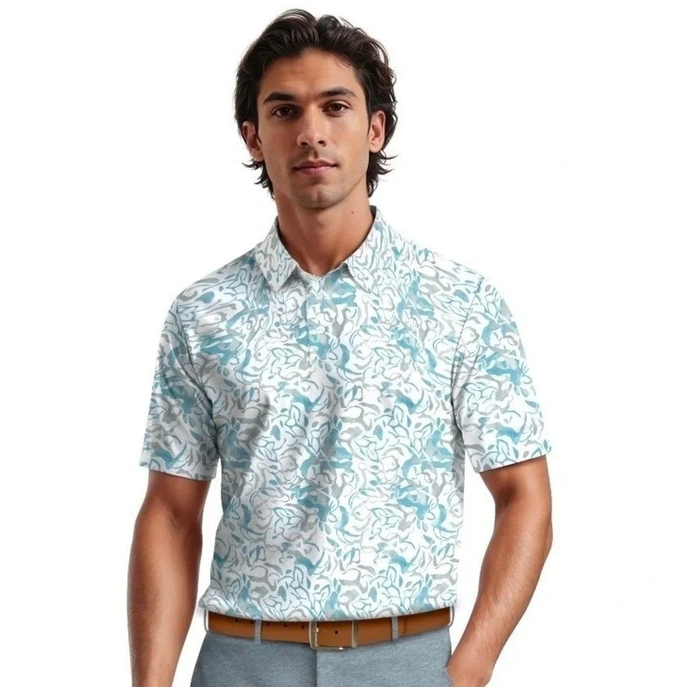 Ben Hogan Performance Golf Polo Shirt Qty of 2 Men's XL Stripped Print New